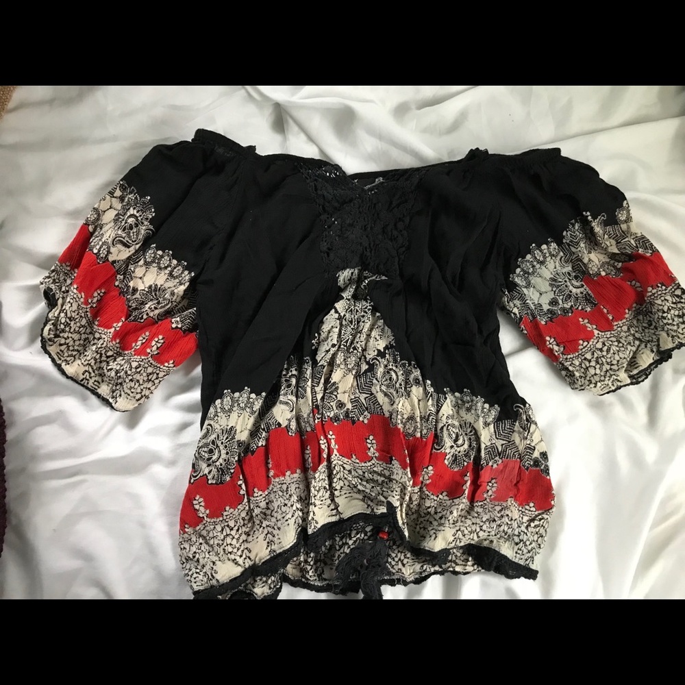 Off the shoulder shirt